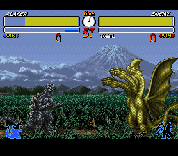 Godzilla - Kaijuu Daikessen (Japan) In game screenshot